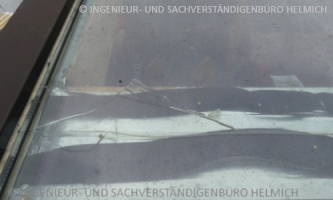Foto: Mängel/Schäden an Dachverglasungen