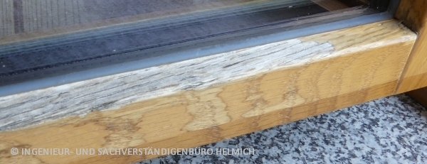Schäden und Mängel an Holz-Fenstern